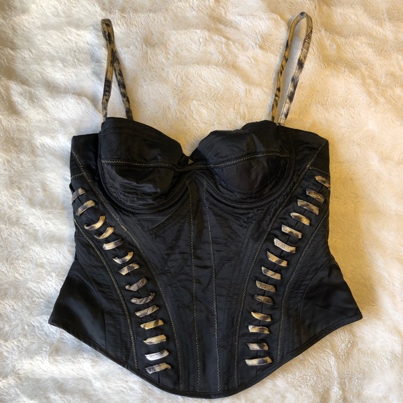 Roberto Cavalli Tops - Roberto Cavalli Bustier Top